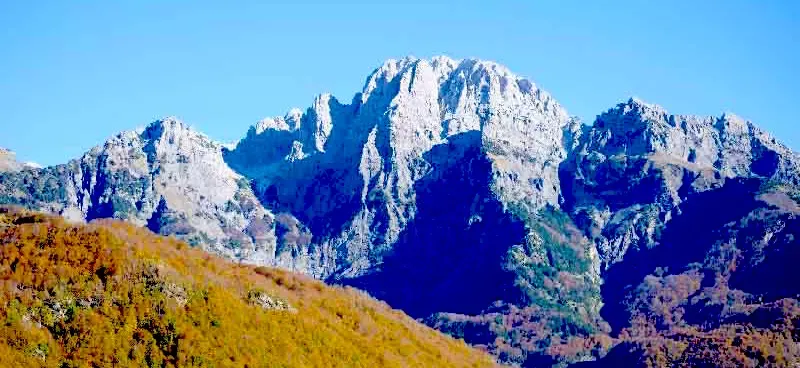 Les alpes albanaises