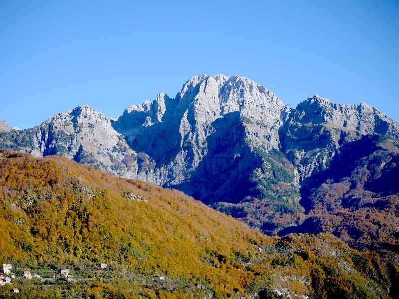 Les alpes albanaises