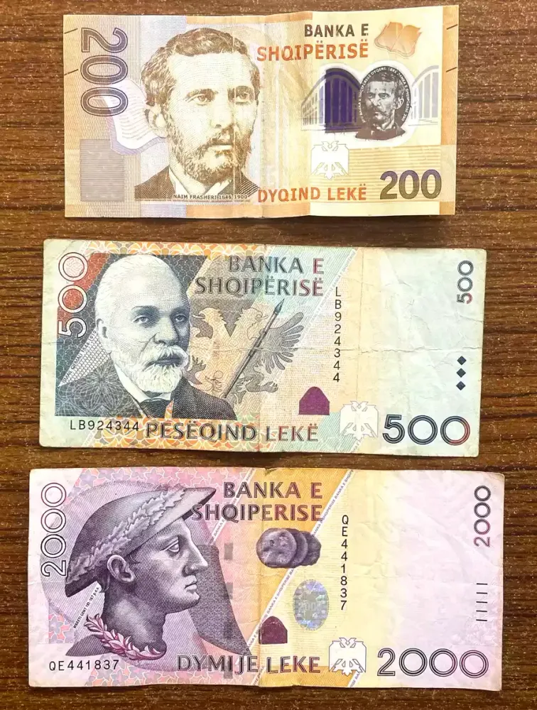 La monnaie albanaise - Lek (ALL) 