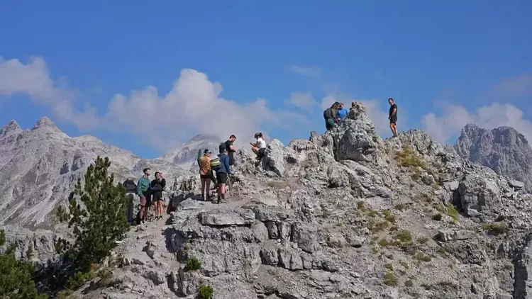 Valbona Pass: peaks of the Balkans