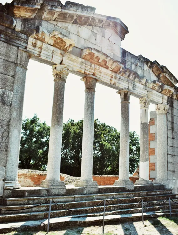 Le site archéologique d'Apollonia, Albanie