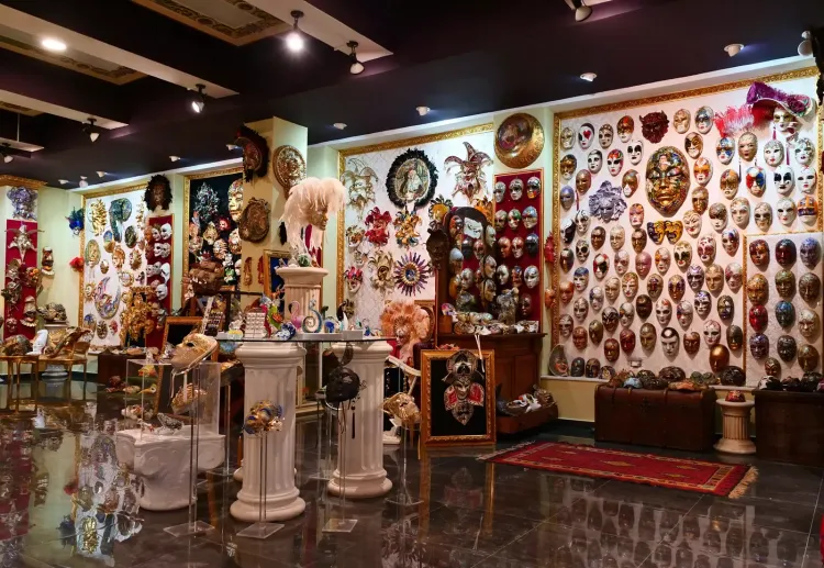 L'atelier de masques vénitiens a Shkoder