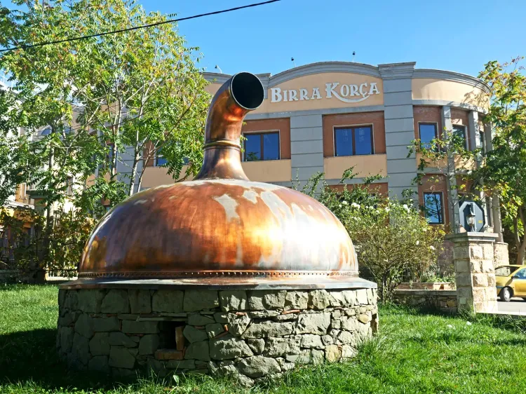 La bière Korça (birra Korça)