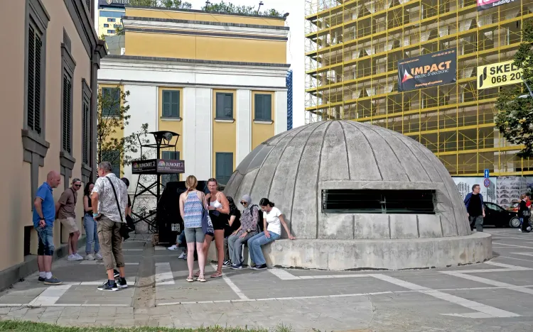 Le musée de BunkArt2 à Tirana, Albanie