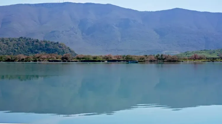 Le lac Butrint, Albanie