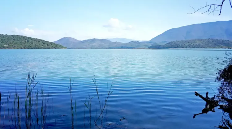 Le lac Butrint en Albanie