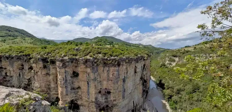 Le canyon d'Osum