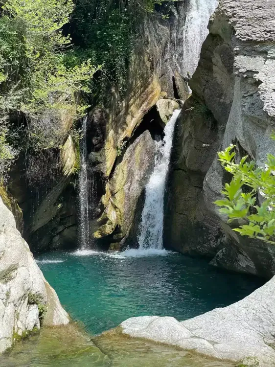 La cascade Bogove dans la région de Berat