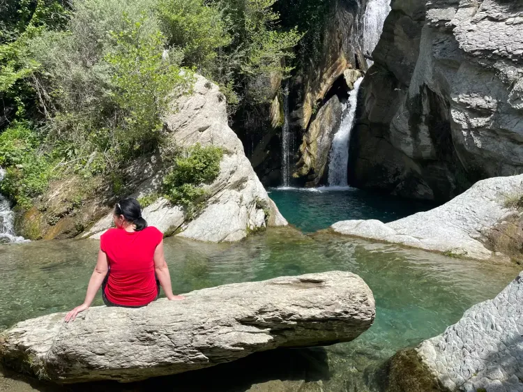 La cascade de Bogove, la région de Berat en Albanie