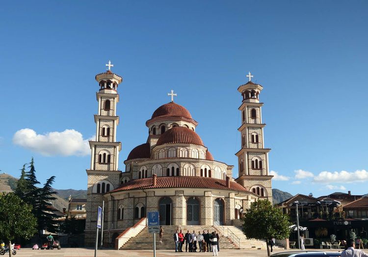 La Cathédrale de la Résurrection à Korça, Albanie