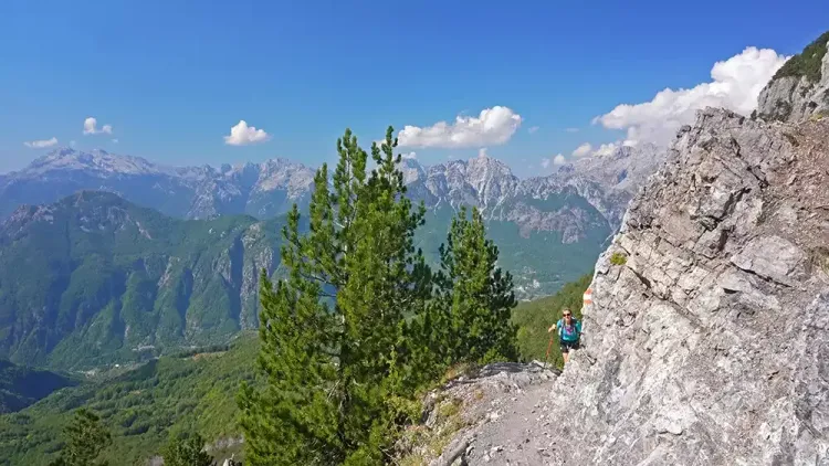 Randonnée Valbona - Theth dans les Alpes albanaises