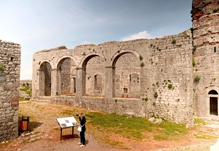 La forteresse Rozafa à Shkoder, Albanie