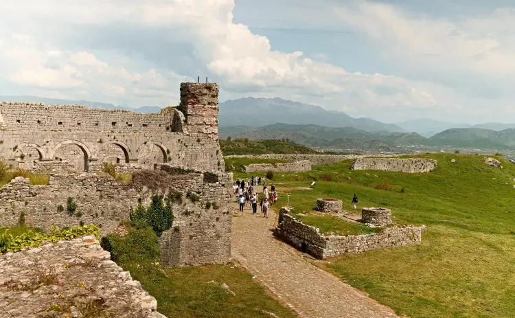 La forteresse Rozafa de Shkoder, Albanie