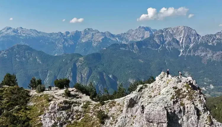 Les Alpes albanaises - Valbona Pass