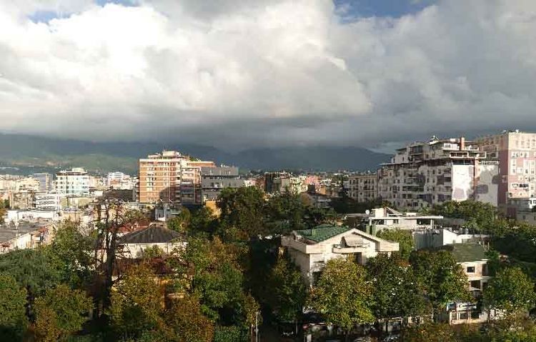 Tirana - la capitale d'Albanie