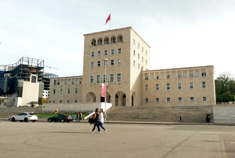 l'Université polytechnique de Tirana (La Casa del Fascio, 1940)