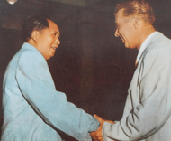 Enver Hoxha et Mao Zedong