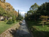 La rivière Lanë à Tirana